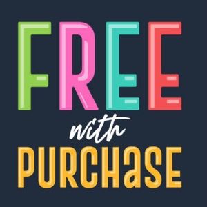 🎁FREE ITEM WITH PURCHASE🎁